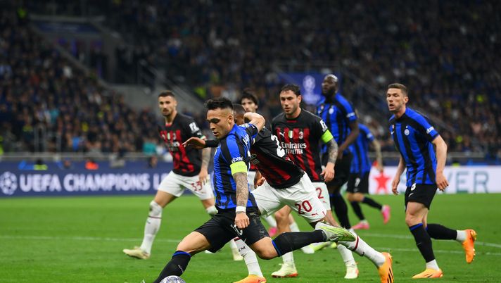 gol Lautaro Martínez derby Inter-Milan 1-0 Champions League 2022-2023