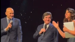 VIDEO Spalletti, il siparietto con Geppy Cucciari sui prossimi Europei in Germania