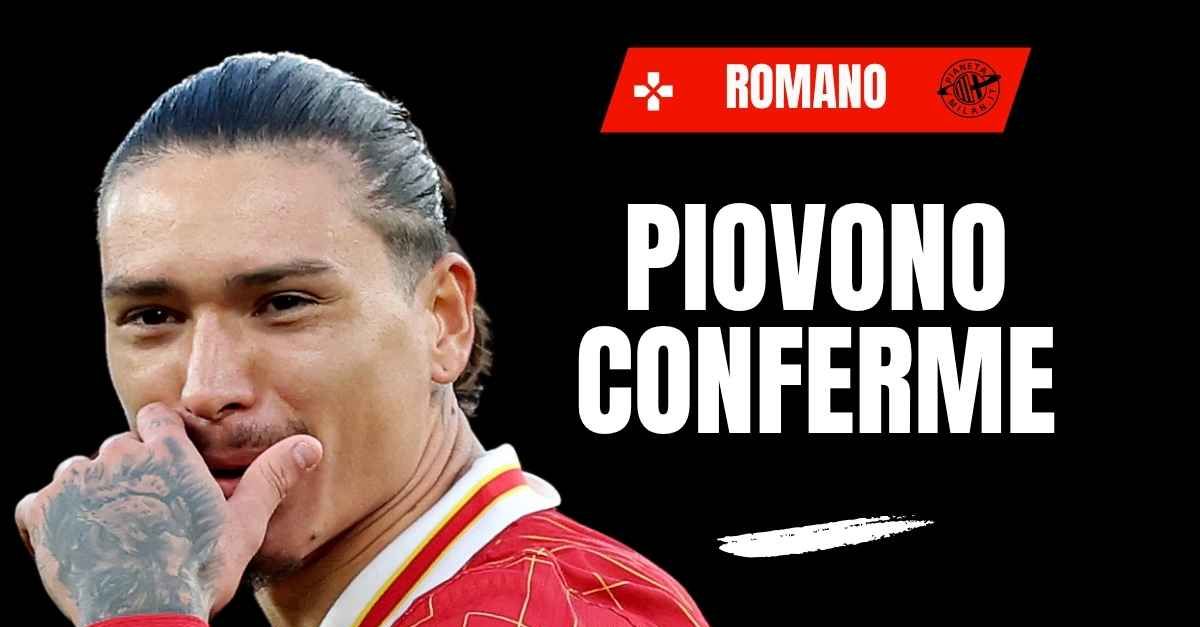 Calciomercato Milan, Romano: “Alto gradimento per Nunez: i costi …” Calciomercato Milan, Romano: “Alto gradimento per Nunez: i costi …”