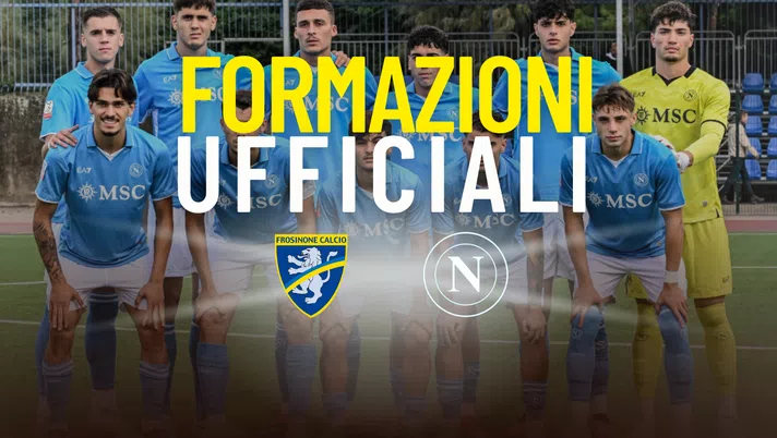 Formazioni ufficiali di Frosinone-Napoli