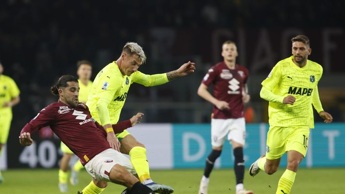 Torino-Sassuolo 2-1, il tabellino: estratto un solo cartellino giallo per parte - immagine 1