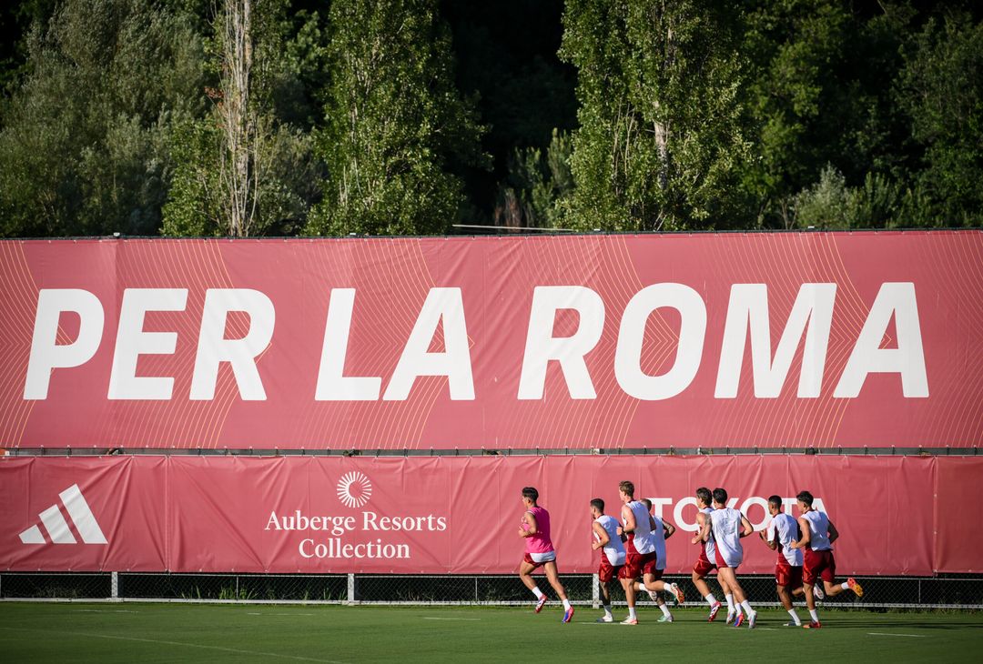 Roma, quinto giorno di ritiro a Trigoria – FOTO GALLERY - immagine 3