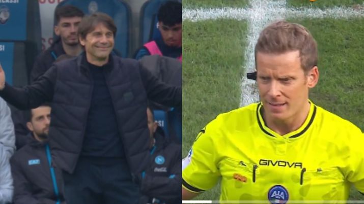 Il Var revoca il rigore su Hojlund: la reazione di Conte in panchina – IL VIDEO Il Var revoca il rigore su Hojlund: la reazione di Conte in panchina – IL VIDEO - immagine 1