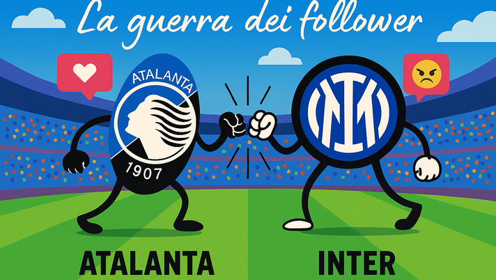 Atalanta-Inter e la guerra dei follower: calciatori e social, il podio della sfida - immagine 1