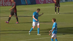 Amichevole Napoli-Arezzo 0-2, esordio per De Bruyne: gol e highlights | VIDEO