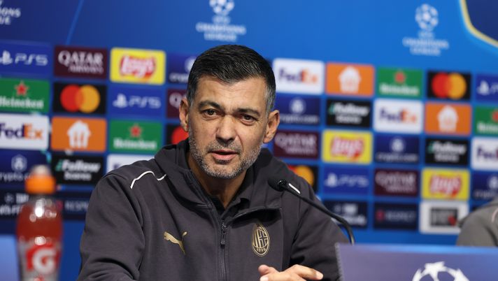 Sergio Conceicao AC Milan conferenza stampa Champions League
