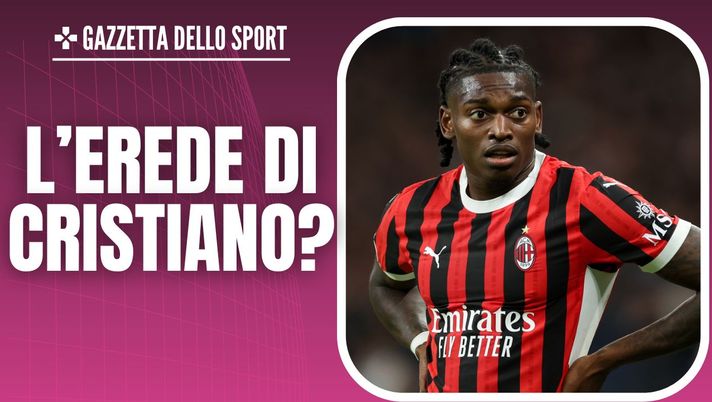 Rafael Leao AC Milan Real Madrid-Milan 1-3 Champions League 2024-2025