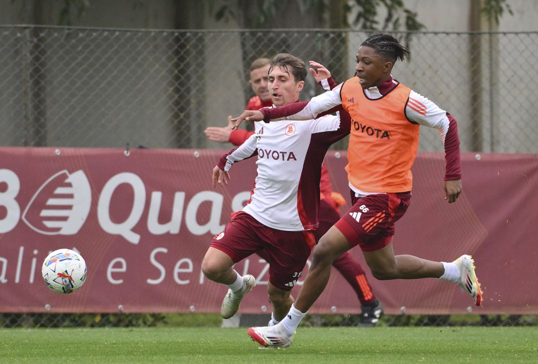 Getty Images Trigoria, l’allenamento mattutino a due giorni dal Lecce – FOTO GALLERY - immagine 15