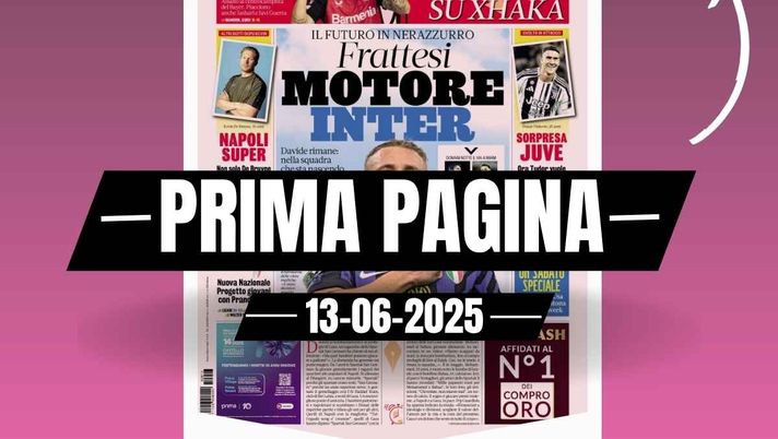 Prima pagina Gazzetta dello Sport: 'Milan a tutta su Xhaka'