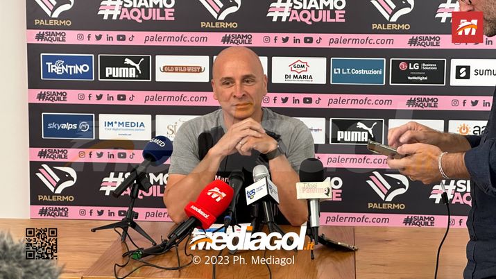 PRESS ROOM Ritiro Palermo, Corini presenta la nuova stagione PRESS ROOM Ritiro Palermo, Corini presenta la nuova stagione - immagine 1