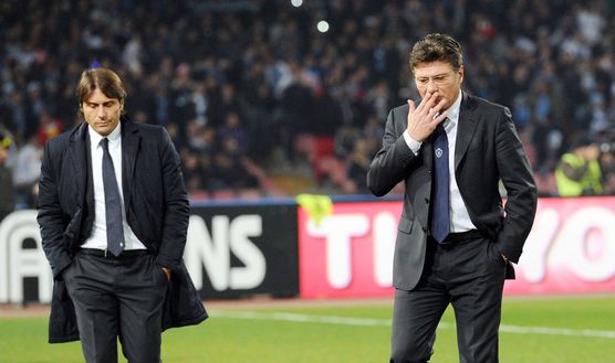 Antonio Conte e Walter Mazzarri
