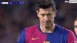 VIDEO / Lewandowski fa 100 in Champions: il gol in Barcellona-Brest