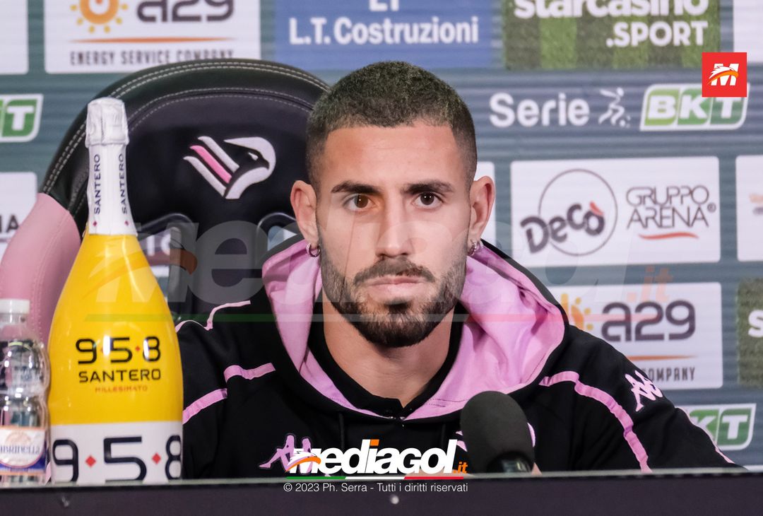 FOTO PALERMO, Gennaro tutino presentato in conferenza stampa (Gallery) - immagine 21