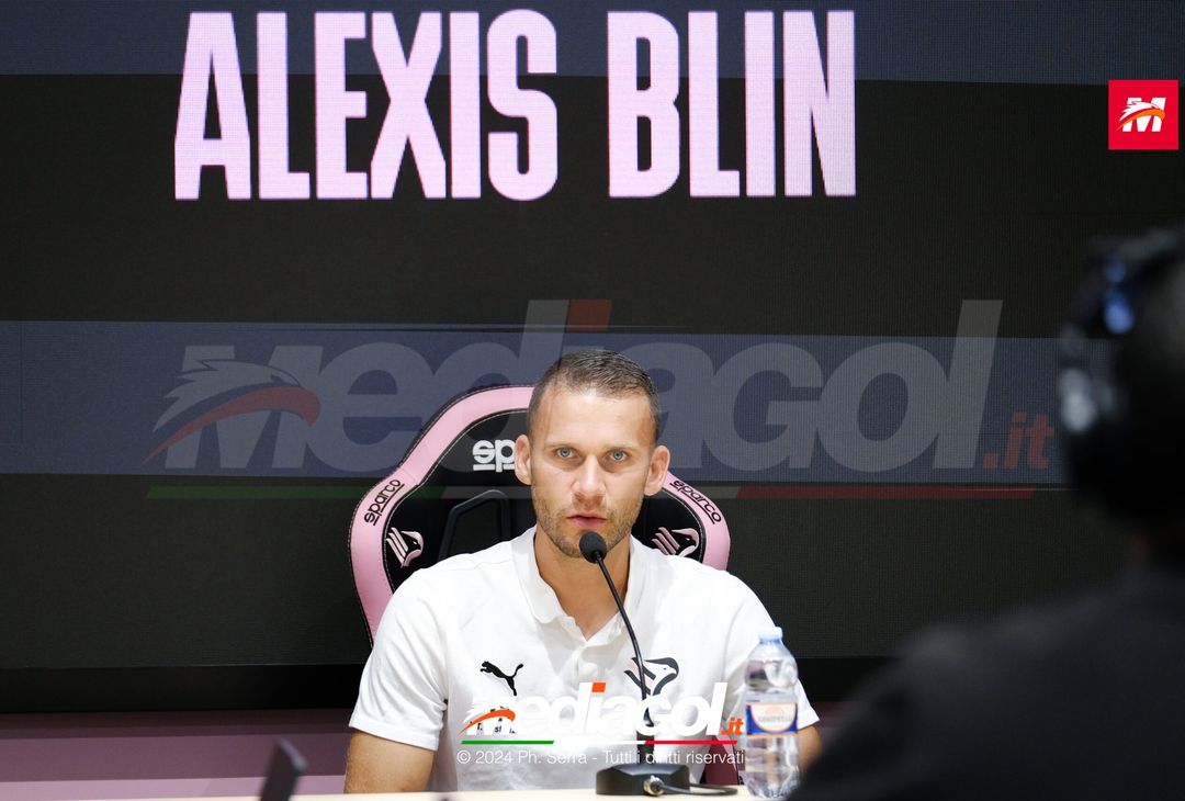 FOTO PALERMO, la presentazione di Alexis Blin in conferenza stampa (Gallery) - immagine 21