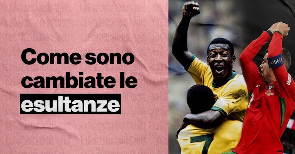 Da Pelé a CR7: come sono cambiate le esultanze dei calciatori | VIDEO