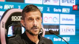 Juve Stabia-Palermo, Dionisi: “Tutto su Le Douaron, modulo e Saric. Brunori-Henry..”