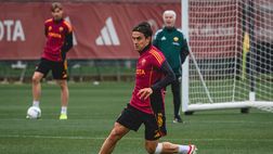 Trigoria, l’allenamento a -2 da Roma-Juventus: Dybala in gruppo – FOTO GALLERY