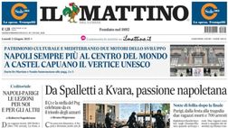 Il Napoli sui media: le prime pagine dei quotidiani di oggi