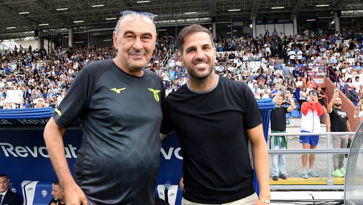Maurizio Sarri e Fabregas