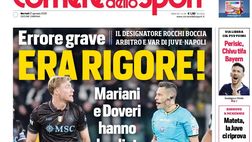 Prime pagine giornali sportivi oggi: il Napoli sui media