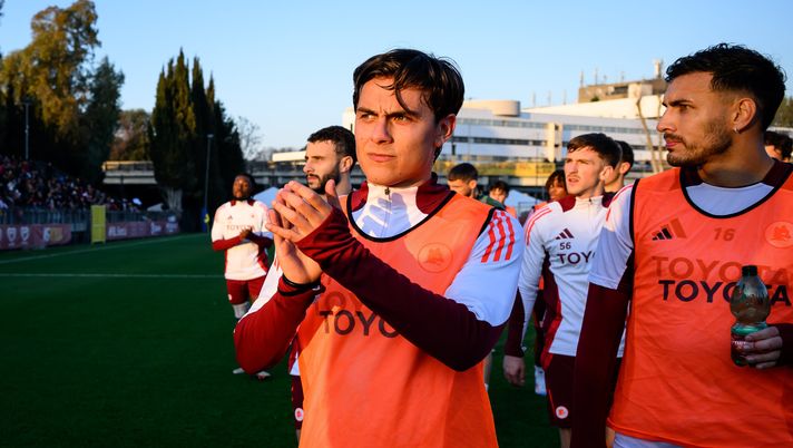 Al Tre Fontane l’orgoglio giallorosso. Bagno d’amore in vista del derby - immagine 1