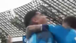 Quel gol di Olivera alla Salernitana a pochi metri di distanza: immagini da brividi!