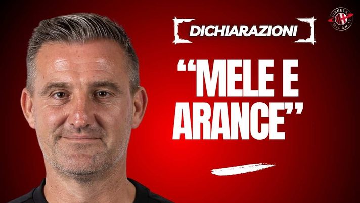 Perth Glory-Milan, Zdrilic (allenatore): 'Noi e loro? Come paragonare mele e arance'