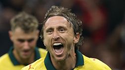 Milan-Bologna, decide l’eterno Modric. Espulso Allegri per proteste