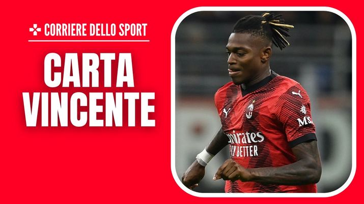 Newcastle-Milan Champions League 2023-2024 Leao