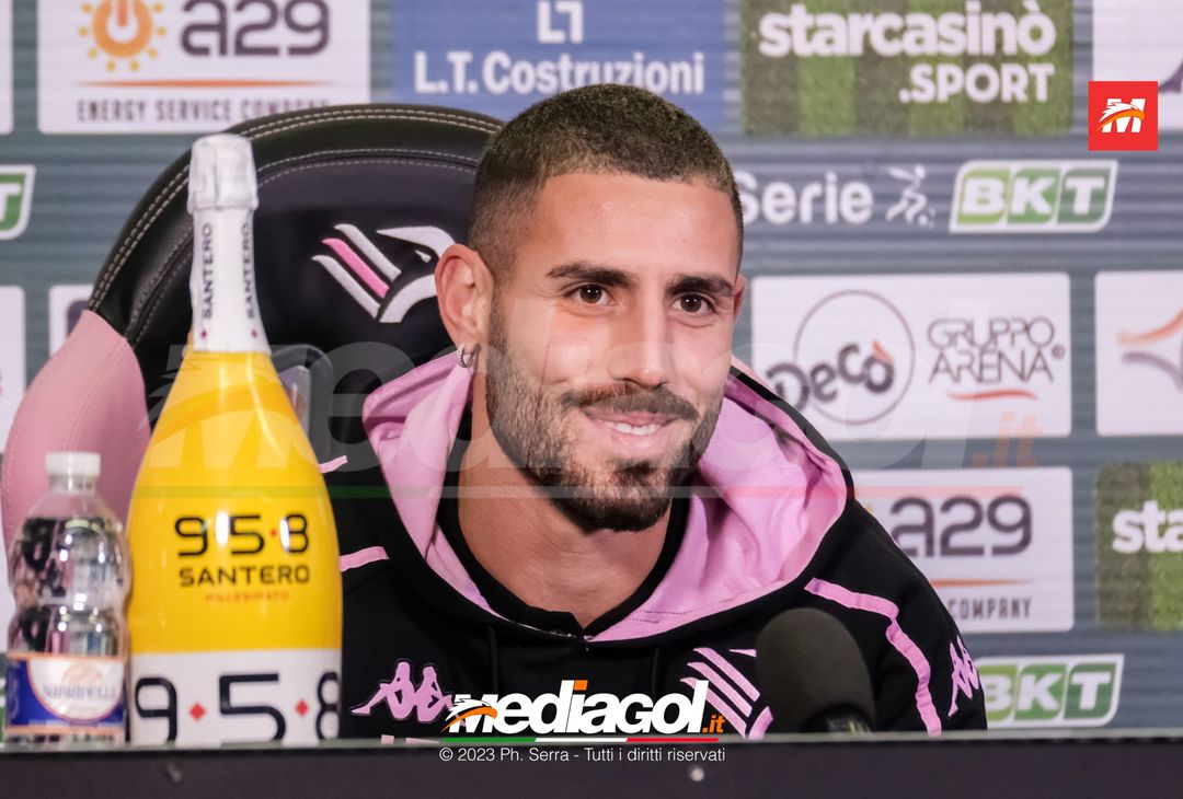 FOTO PALERMO, Gennaro tutino presentato in conferenza stampa (Gallery) - immagine 27