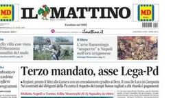 LA PRIMA PAGINA IL MATTINO: “Disfatta Napoli a Torino: chi li ha visti?”