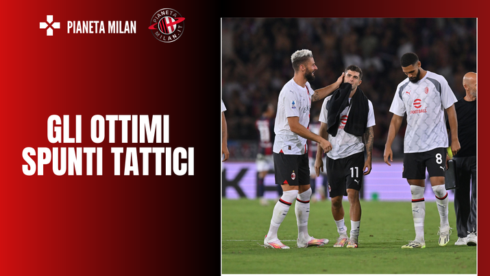 esultanza gol Pulisic AC Milan Bologna-Milan 0-2 Serie A 2023-2024