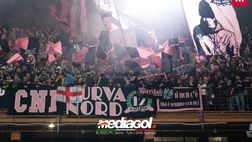 Palermo, i tifosi sono soddisfatti della prestazione contro la Sampdoria