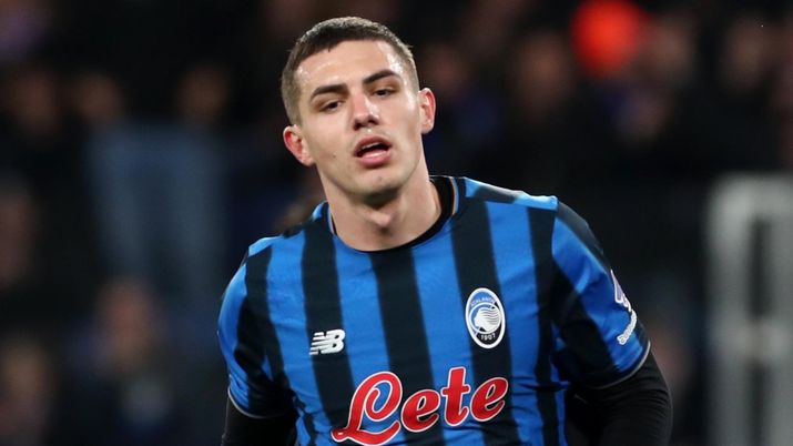 Nikola Krstovic attaccante dell'Atalanta è un obiettivo di calciomercato del Milan per l'estate 2026