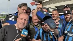 “Scudetto vinto in ciabatte!”: lo sfottò del tifoso dell’Inter VIDEO