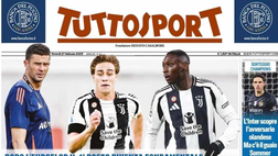 PRIMA PAGINA TUTTOSPORT OGGI: “Motta-Yldiz-Kolo. Juve, tre a rischio”