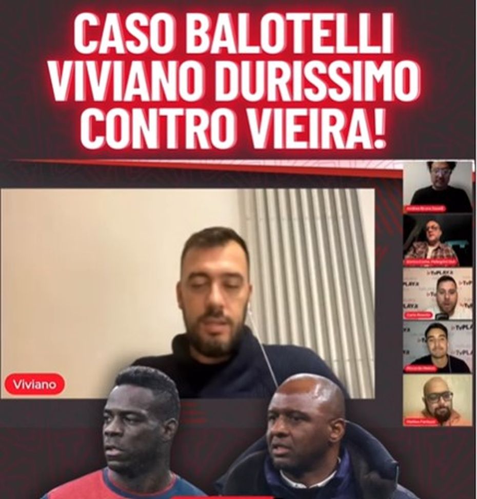 Viviano attacca duramente Vieira: “Ha dato risposta schifosa su Balotelli”- immagine 3