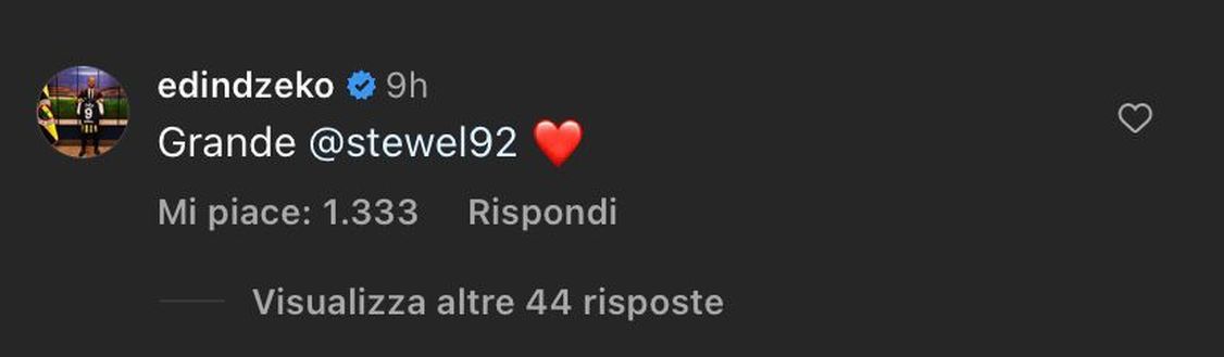 El Shaarawy, anche Dzeko al suo fianco. Arrivano i complimenti per il gol: “Grande”- immagine 2
