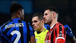 Risse, rossi e striscioni: nel derby mancherà il duello di fuoco tra Dumfries e Theo Hernandez