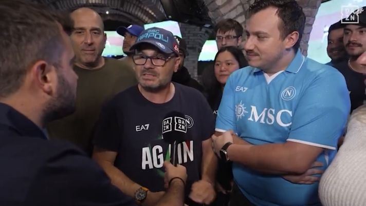 I tifosi del Napoli sono ovunque: il siparietto con gli italoamericani! IL VIDEO - immagine 1