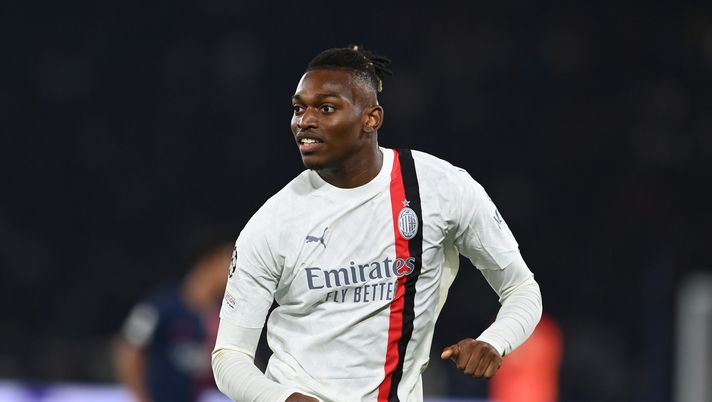 Leao AC Milan PSG-Milan 3-0 Champions League 2023-2024