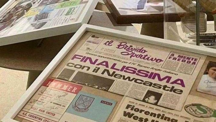 I cimeli europei al Viola Park: dalle scarpe di Julinho ai reperti delle finali - immagine 1