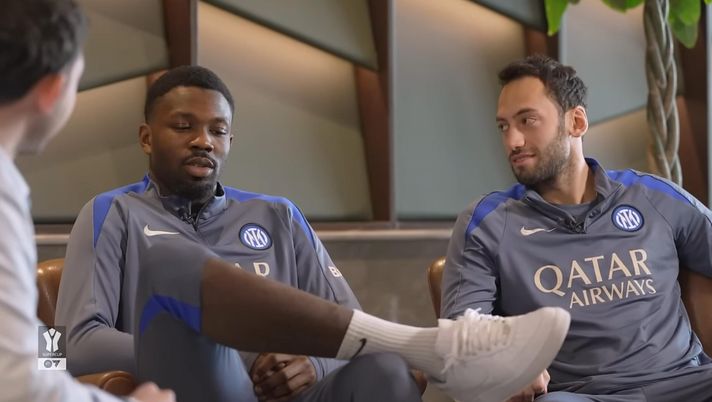 Inter, Thuram: “Voglio vincere tutti i trofei”. Calhanoglu: “Sogno la Champions” - immagine 1