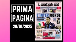 Prima pagina Gazzetta dello Sport: “Juve e Milan, Champions salvatutto”