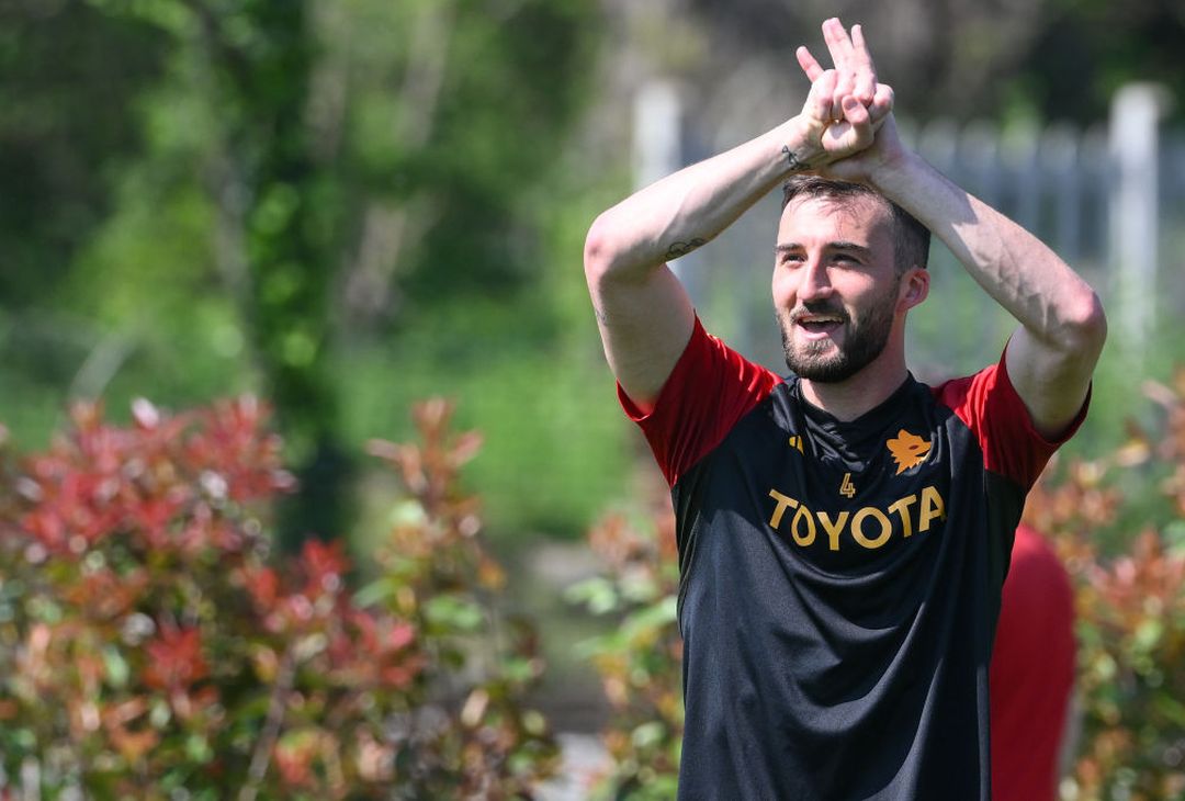 Roma, allenamento tra palestra e campo a Monzello: Dybala c’è – FOTO GALLERY - immagine 29