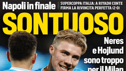Prime pagine giornali sportivi oggi: il Napoli sui media