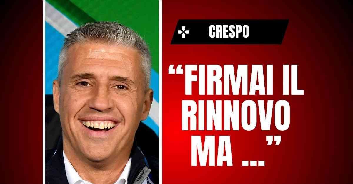 Crespo: “Il Milan di Berlusconi era la perfezione. Firmai per rimanere ma …”