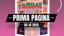 Prima pagina Gazzetta dello Sport, Juventus-Milan. Parola a Del Piero: “Milan da Scudetto”