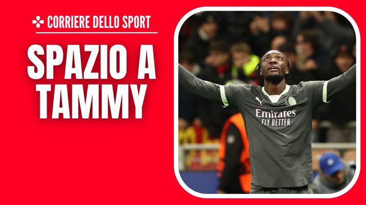 gol Tammy Abraham AC Milan Milan-Stella Rossa 2-1 Champions League 2024-2025