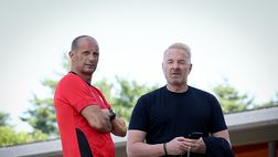 La prima giornata di Allegri e Ricci a Milanello: le foto